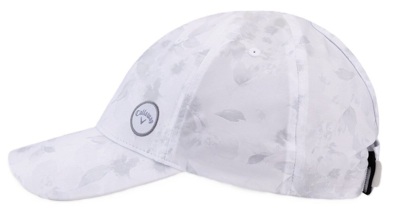 Callaway Hightail women's cap, white/watercolor floral