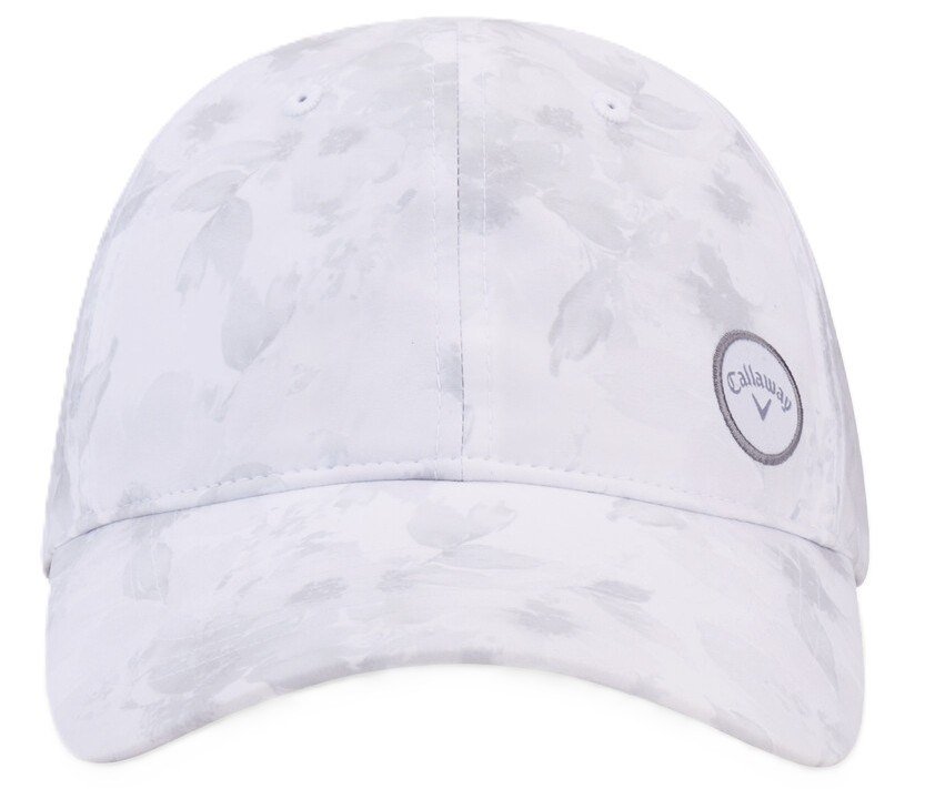 Callaway Hightail women's cap, white/watercolor floral