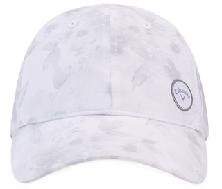 Callaway Hightail women's cap, white/watercolor floral