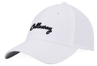 Callaway Stitch Magnet women's cap, white/black
