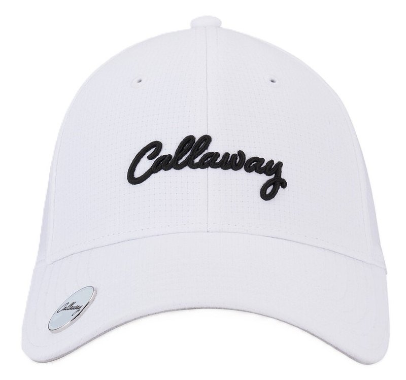 Callaway Stitch Magnet women's cap, white/black