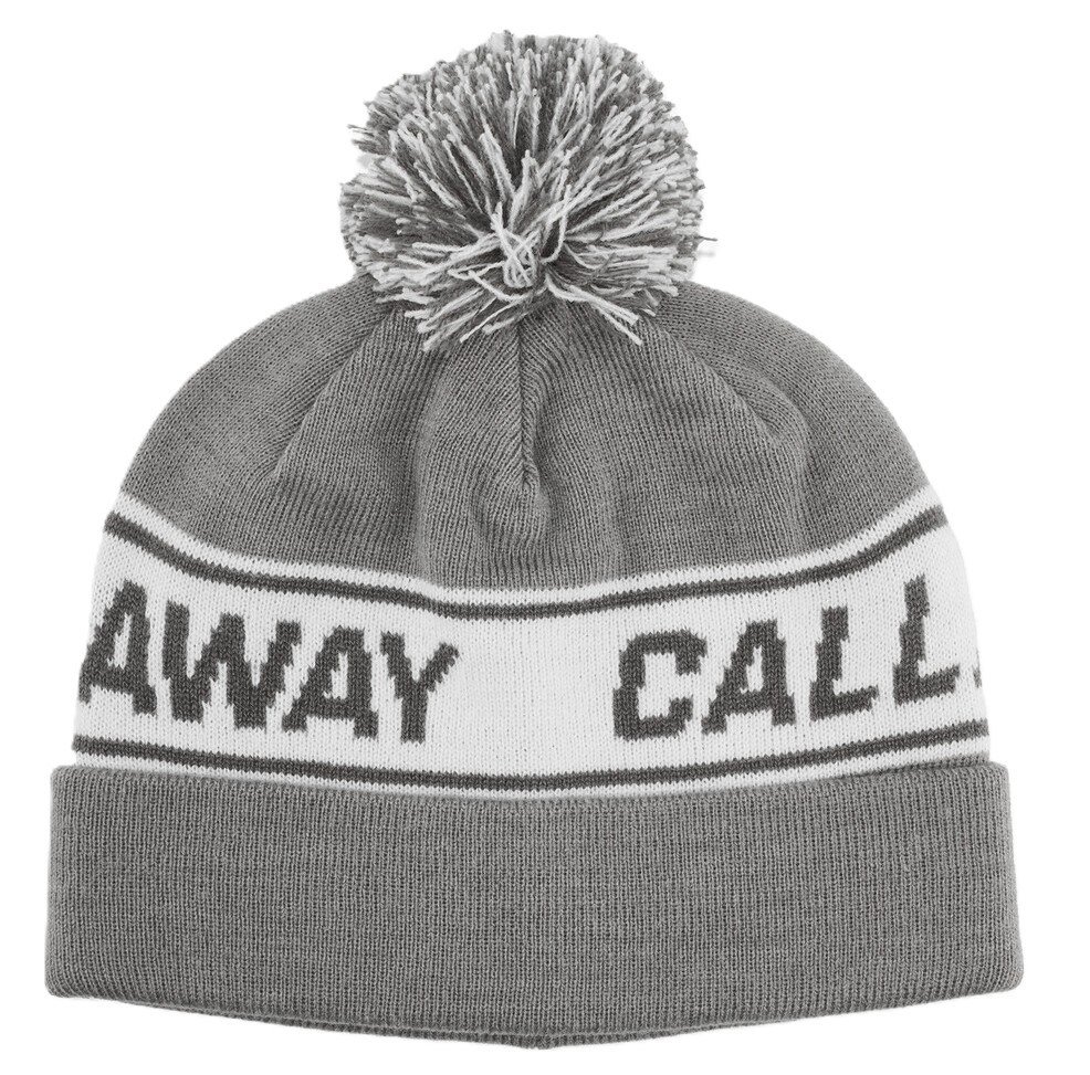 Callaway Vintage beanie cap, light gray