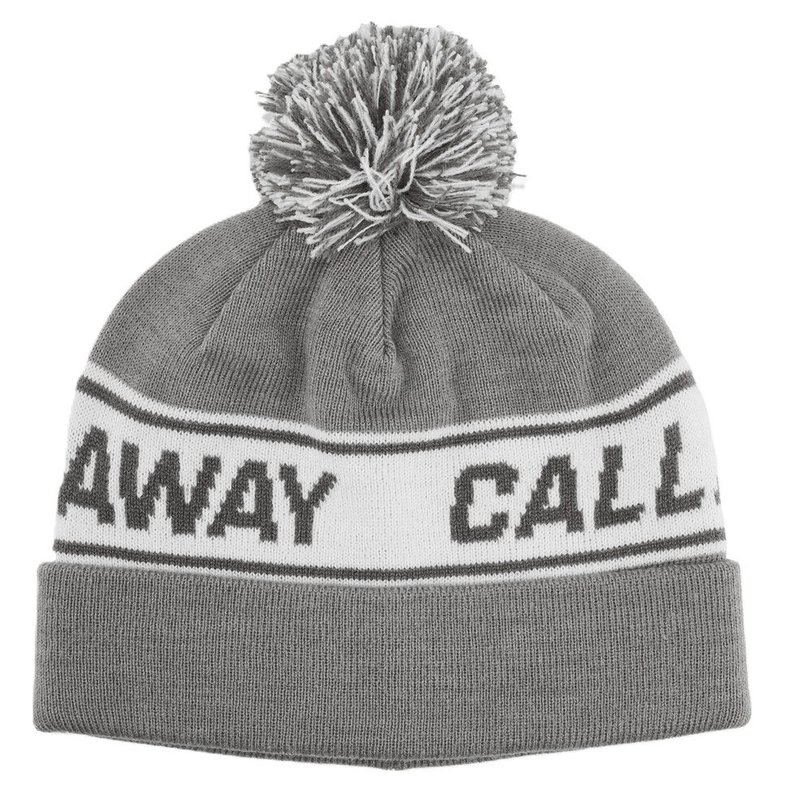 Callaway Vintage beanie cap, light gray