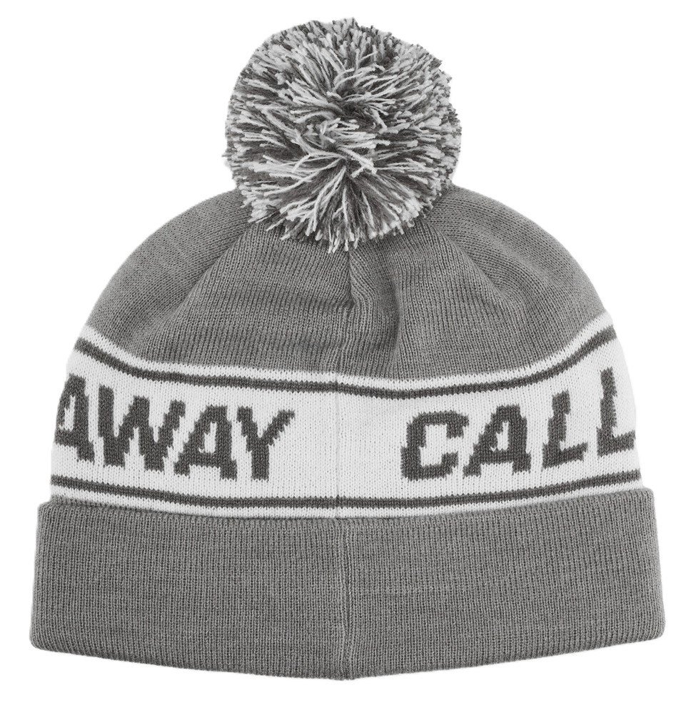 Callaway Vintage beanie cap, light gray