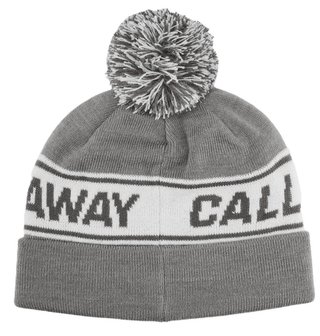 Callaway Vintage beanie cap, light gray