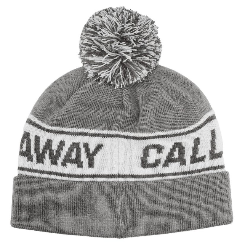 Callaway Vintage beanie cap, light gray