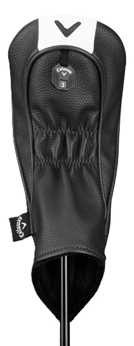 Callaway Premium Fairway Wood headcover, black/white