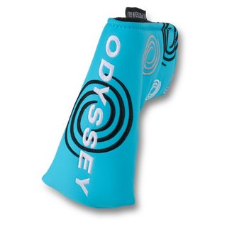 Odyssey Tour Swirl Blade putter headcover, blue