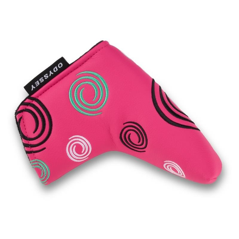 Odyssey Tour Swirl Blade putter headcover, pink