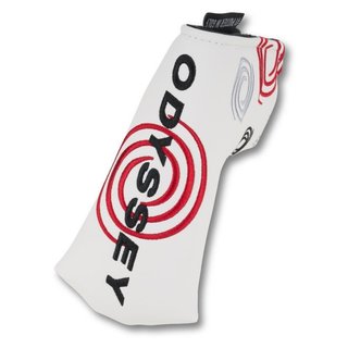 Odyssey Tour Swirl Blade putter headcover, white