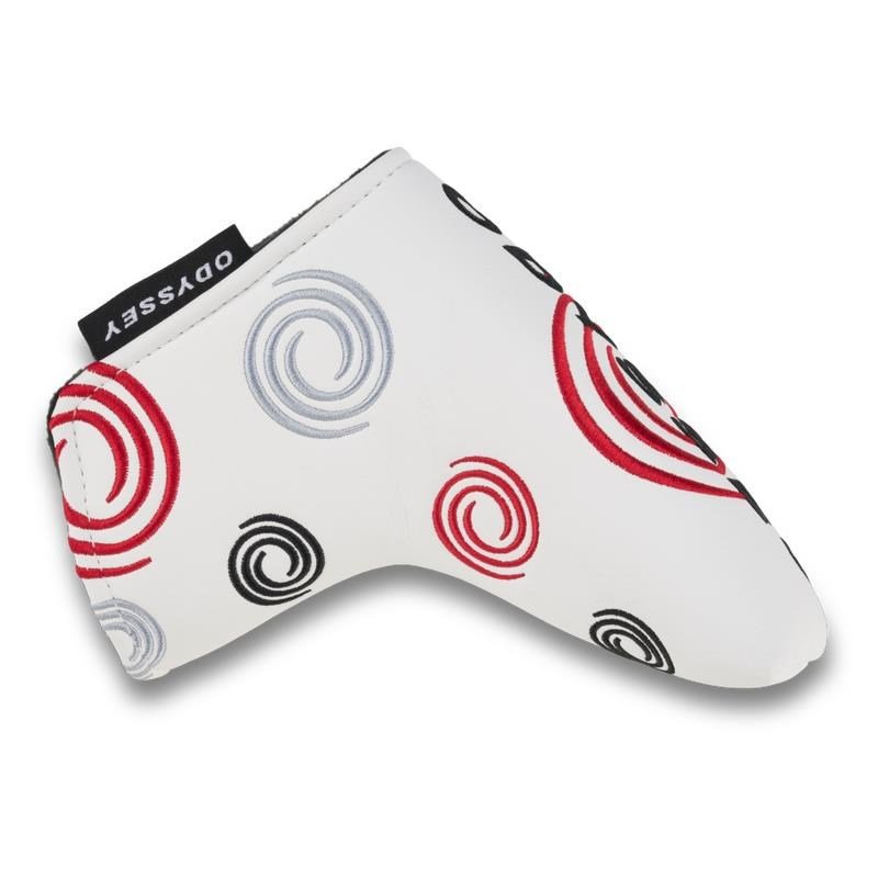 Odyssey Tour Swirl Blade putter headcover, white