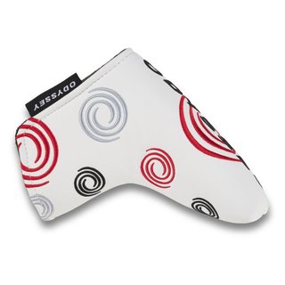 Odyssey Tour Swirl Blade putter headcover, white