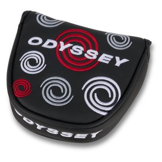 Callaway Golf Odyssey Swirl Mallet putter headcover, black