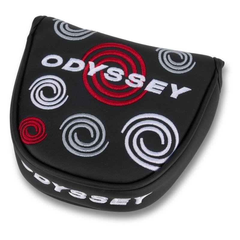Callaway Golf Odyssey Swirl Mallet putter headcover, black