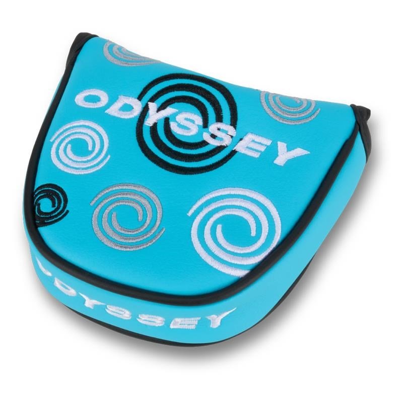 Callaway Golf Odyssey Swirl Mallet putter headcover, blue