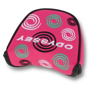 Callaway Golf Odyssey Swirl Mallet putter headcover, pink
