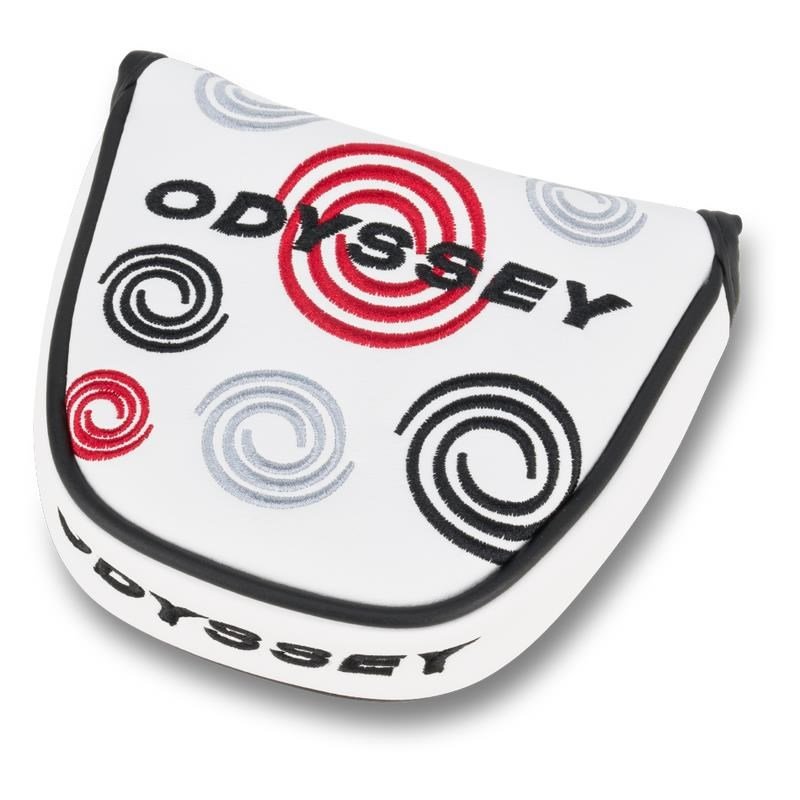 Callaway Golf Odyssey Swirl Mallet putter headcover, white