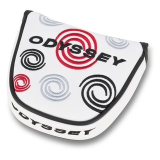 Callaway Golf Odyssey Swirl Mallet putter headcover, white