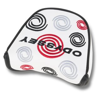 Callaway Golf Odyssey Swirl Mallet putter headcover, white