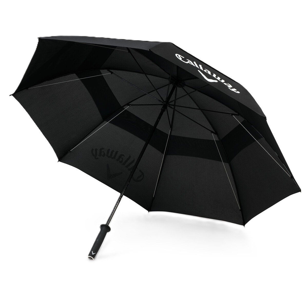 Callaway Double Canopy 64" Shield Umbrella, black