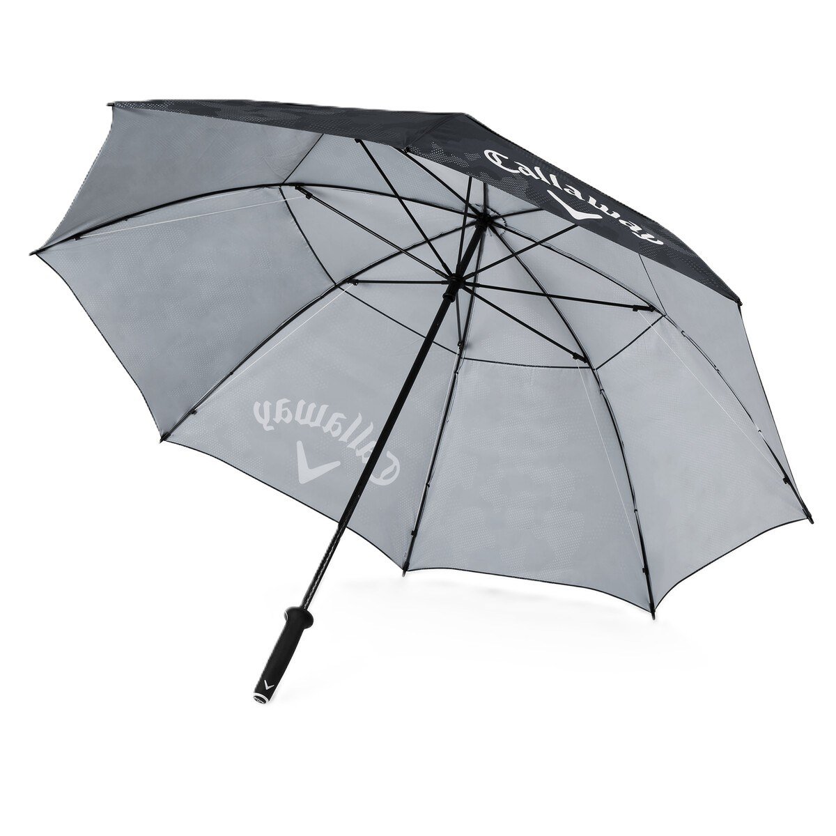 Callaway Double Canopy 64" Shield Umbrella, black/camo