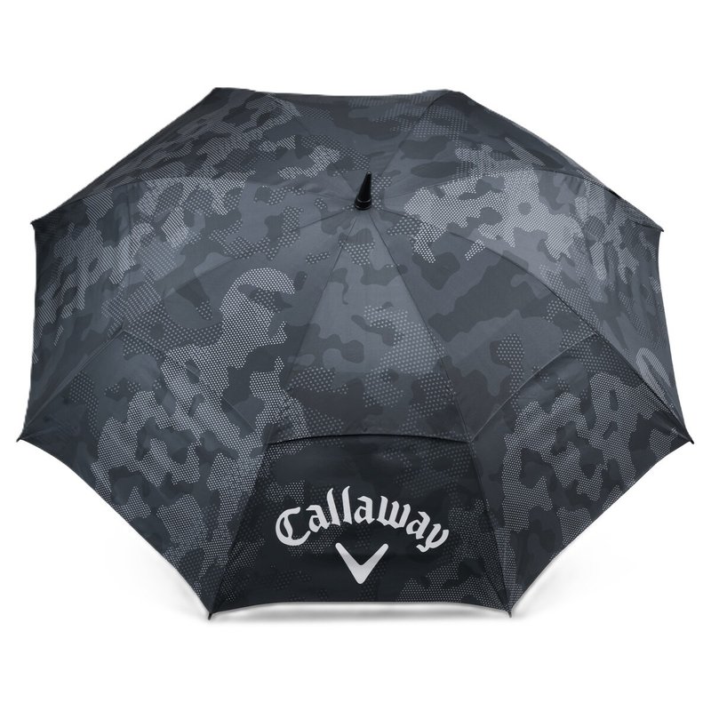Callaway Double Canopy 64" Shield Umbrella, black/camo