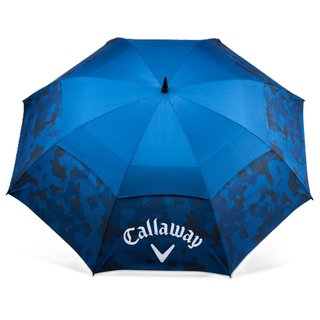 Callaway Double Canopy 64" Shield Umbrella, navy/red