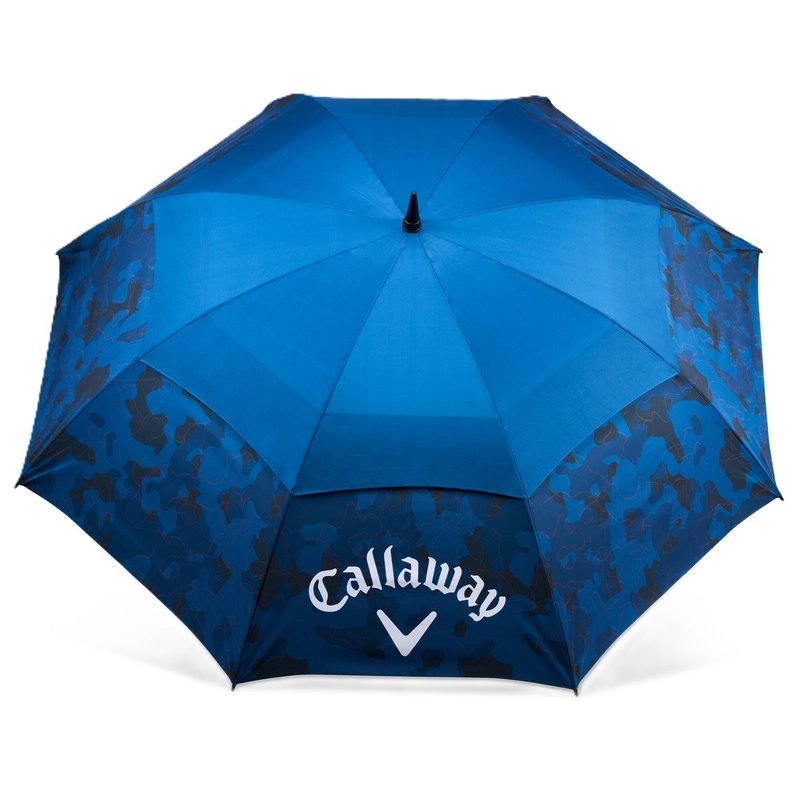 Callaway Double Canopy 64" Shield Umbrella, navy/red