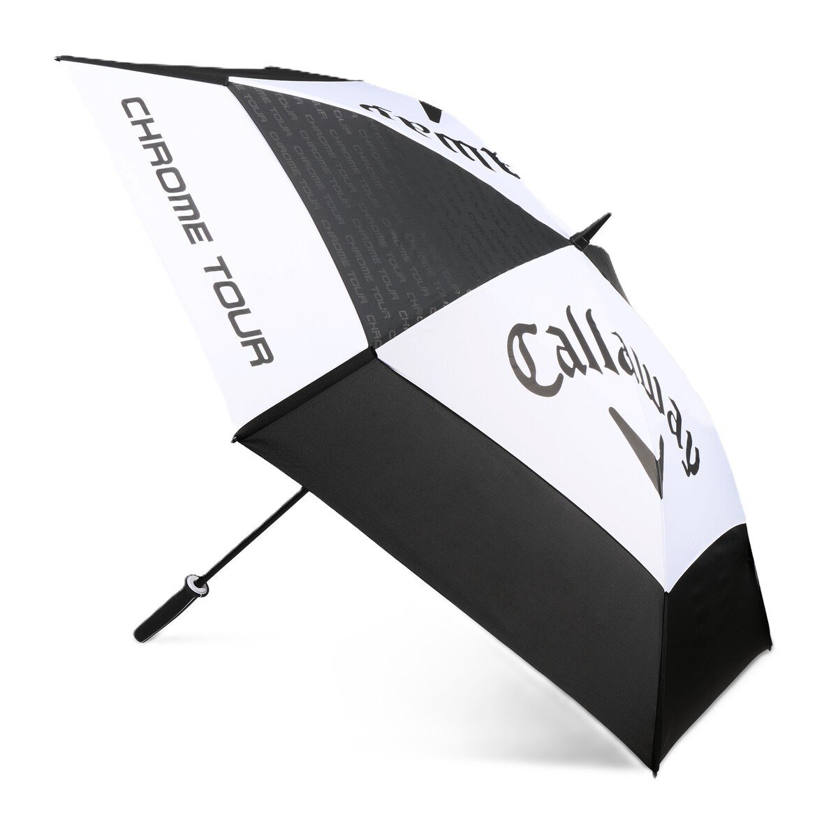 Callaway Tour Authentic Double Canopy 68" umbrella, black/white