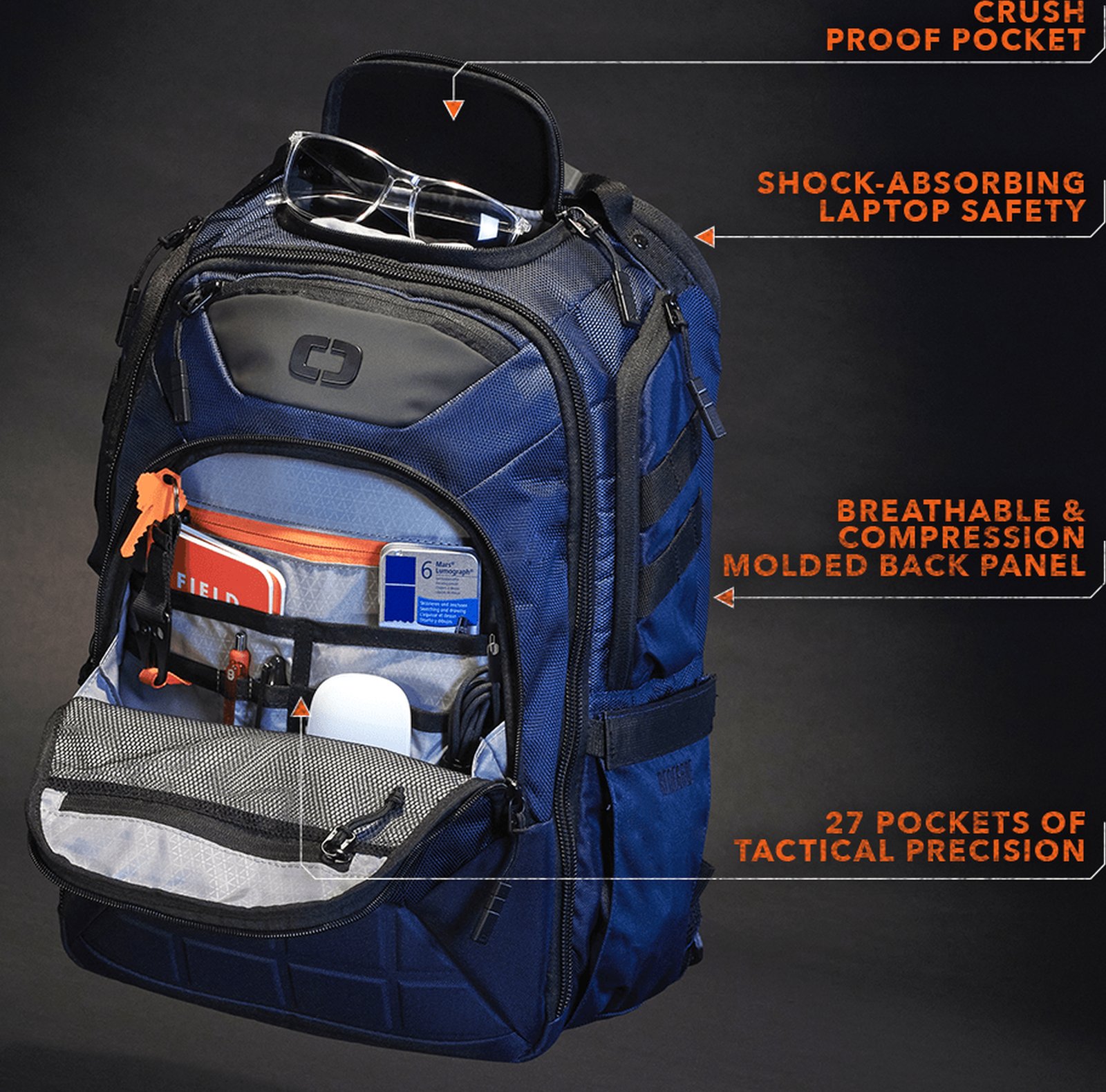 Ogio Renegade DNA 27L backpack, Dune