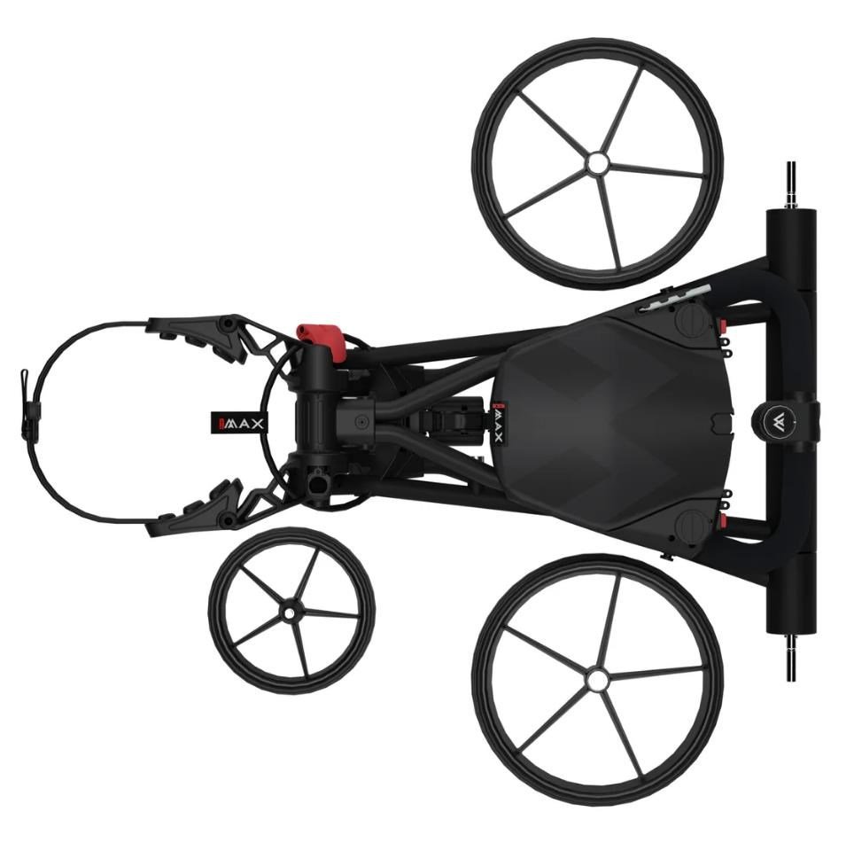 Big Max e-TI 3 electric trolley, phantom black (incl. battery, charger)