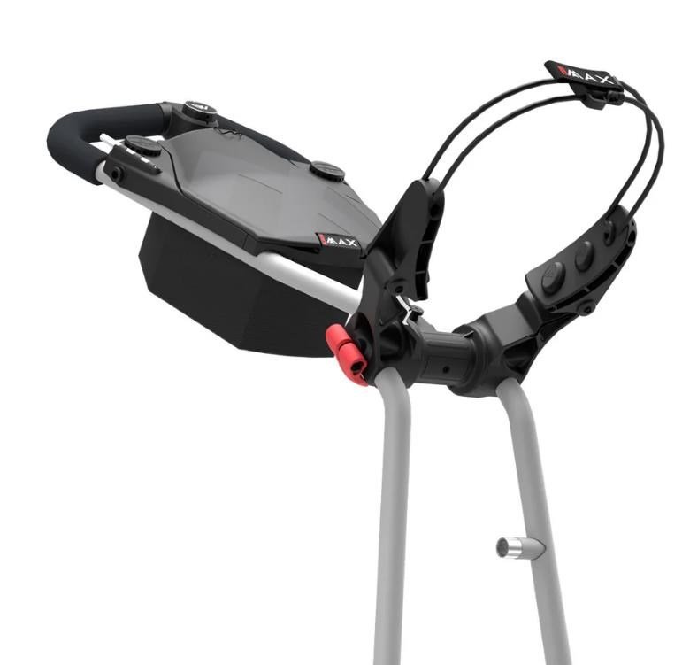 Big Max e-TI 3 electric trolley, grey (incl. battery, charger)