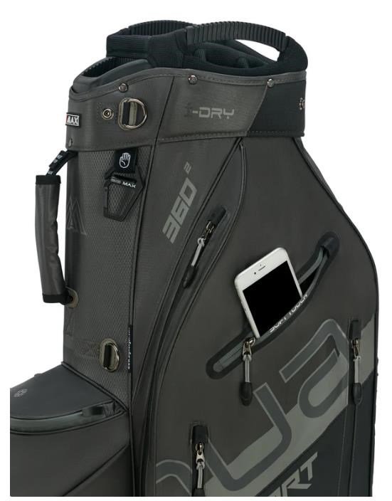 Big Max Aqua Sport 360 2 cart bag, black/charcoal/grey