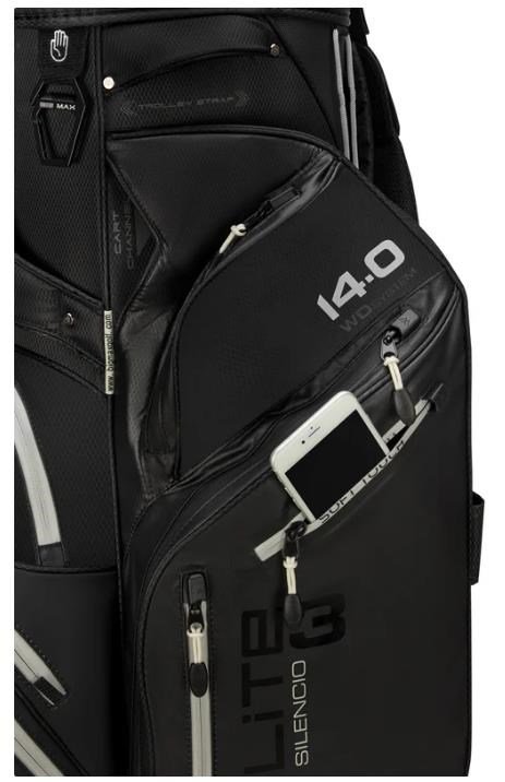 Big Max Dri Lite Silencio 3 Organizer cart bag, black