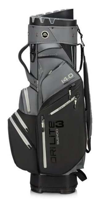 Big Max Dri Lite Silencio 3 Organizer cart bag, black/grey