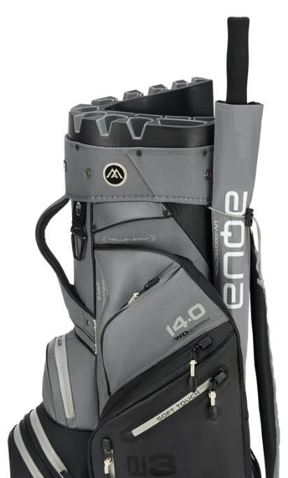 Big Max Dri Lite Silencio 3 Organizer cart bag, black/grey