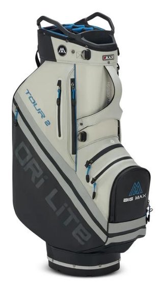 Big Max Dri Lite Tour 2 cart bag, black/off white/blue