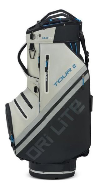Big Max Dri Lite Tour 2 cart bag, black/off white/blue