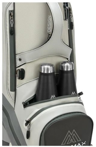Big Max Dri Lite Tour 2 cart bag, grey camo/off white