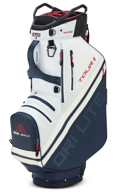 Big Max Dri Lite Tour 2 cart bag, red/white/navy