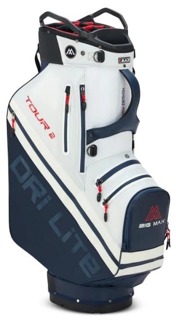 Big Max Dri Lite Tour 2 cart bag, red/white/navy