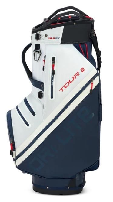 Big Max Dri Lite Tour 2 cart bag, red/white/navy