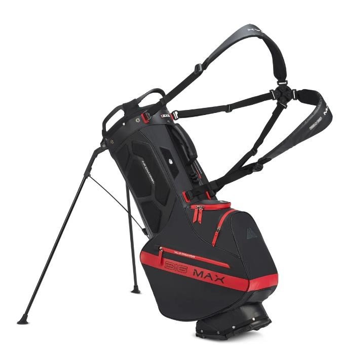 Big Max Aqua Eight H stand bag, black/red