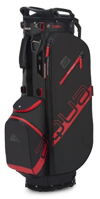 Big Max Aqua Eight H stand bag, black/red