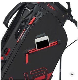Big Max Aqua Eight H stand bag, black/red