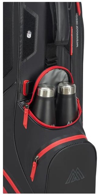 Big Max Aqua Eight H stand bag, black/red