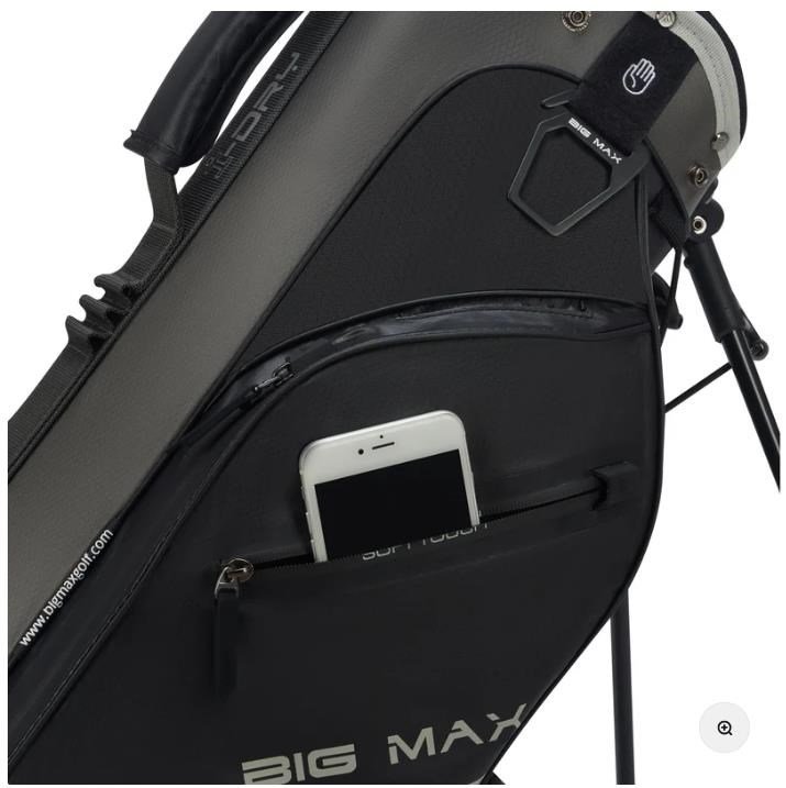 Big Max Aqua Seven H stand bag, black/charcoal