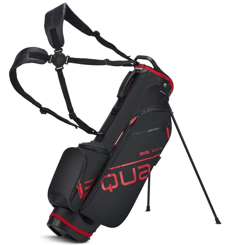 Big Max Aqua Seven H stand bag, black/red