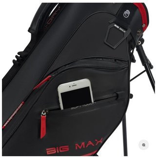 Big Max Aqua Seven H stand bag, black/red