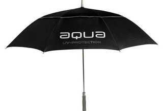 Big Max Aqua Umbrella UV 60" golf umbrella, black/charcoal